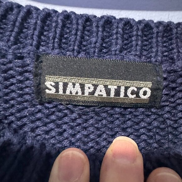 Vintage Simpatico brand ladies medium plaid with lots‎ of embellishments sweater - Picture 4 of 5